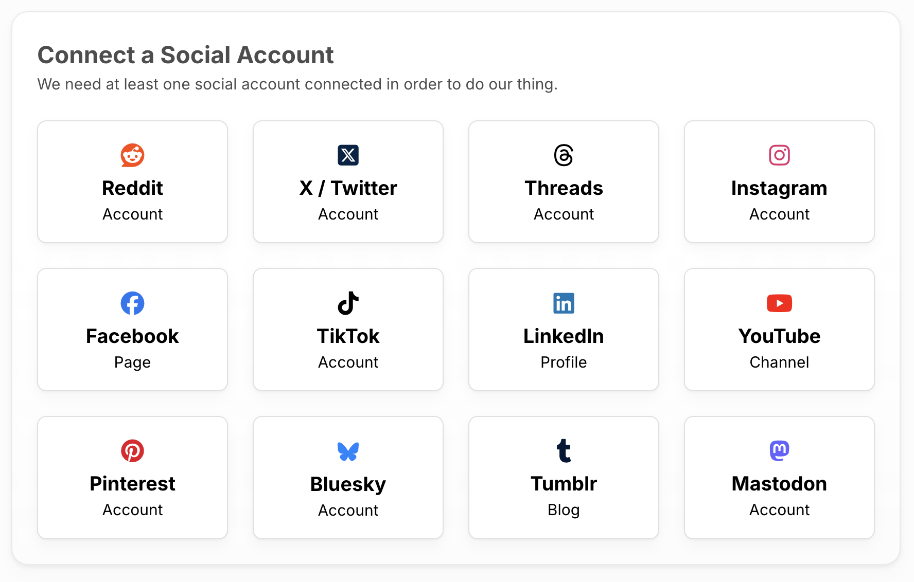 Postpone signup page